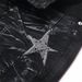 Slim Fit Stretch Patchwork Color Blocked Rhinestone Embellished Black Flared Jeans For Men High Street Style Export Quality_mkmklike.com