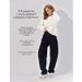 "Russian-Style Wide Leg Jeans For Women – Classic Black High-Waisted Denim Pants (Size 25-32, Comfort Stretch Fit)"_mkmklike.com