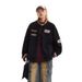 Spring American Letter Embroidered Denim Jacket For Men, Trendy, Versatile And Wide_mkmklike.com