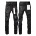 2025 Designer Mens High Quality Fashion Technology Jeans Luxury Designer Denim Pant Distressed Ripped Black Blue Jean_mkmklike.com