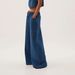 K Wide Leg Jeans Women's New Loose Street Wide Leg Pants Drawstring Fashion Jeans_mkmklike.com