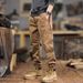 Stretch Jeans Men's Loose Casual Long Pants Tide Harlan Tights_mkmklike.com