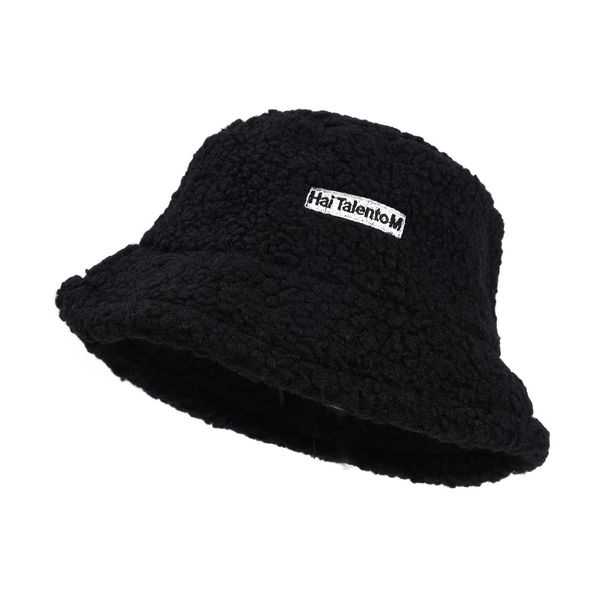 Hot Sale 7 Colors Soft Berber Fleece Bucket Plush Lamb Wool Winter Warm Fisherman Hat Women Girls Autumn Outdoor Panama Casual_mkmklike.com