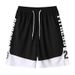 Men's Sports Shorts Casual Pants Men's Loose Summer Boys Basketball Large Size Quick Dry Shorts_mkmklike.com