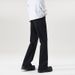 Men's Slim Fit Stretch Jeans Bootcut Denim Pants Vintage Wash Retro Flared S-3XL_mkmklike.com