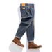 American Classic Jeans Men's 9 Points Spring And Summer New Retro Washed Jeans Men's Casual Fat Jeans 9 Points_mkmklike.com