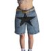 Women's Clothing Street Fashion Loose And Contrasting Five Pointed Star Patch Denim Pants_mkmklike.com