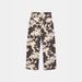 Retro Cow Pattern Washed Jeans European American Style Loose Straight Pants for Men And Women Vintage Old Fashioned_mkmklike.com