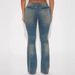 Distressed Jeans For Women – Side Beaded Embellishment & Vintage Wash (Trendy, Comfortable Fit)_mkmklike.com