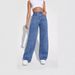 High-Waisted Straight-Leg Jeans For Women - Stretch Denim, Comfort Fit, Trendy Streetwear Style (XS-4XL)_mkmklike.com