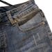 Men's Clothing Retro Ripped Denim Shorts Loose Straight ShortsThin Mid Length Pants_mkmklike.com