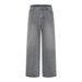 Punk Straight-Leg Jeans Men's Basic Washed Vintage Casual Pants Cleanfit Loose Wide-Leg_mkmklike.com