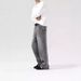 Unisex Washed Grey Straight-Leg Jeans – Vintage Hip-Hop Style With Anti-Wrinkle Cotton (Relaxed Fit)_mkmklike.com