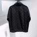 Quality Clothing Autumn Winter Fleece-Lined New Plaid Denim Men's Trendy Brand Turn-Down Collar Long Sleeve Workwear_mkmklike.com