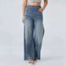 Trendy High-Waist Stretch Jeans For Women - Slim Fit Comfort Denim Pants (S-2XL, Light Blue/Dark Blue/Gray)_mkmklike.com