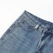New Heavy-Duty Washed Light Blue Jeans Young Men, Loose Straight Wide-Leg Pants, Street Style Casual Long Pants For Men_mkmklike.com