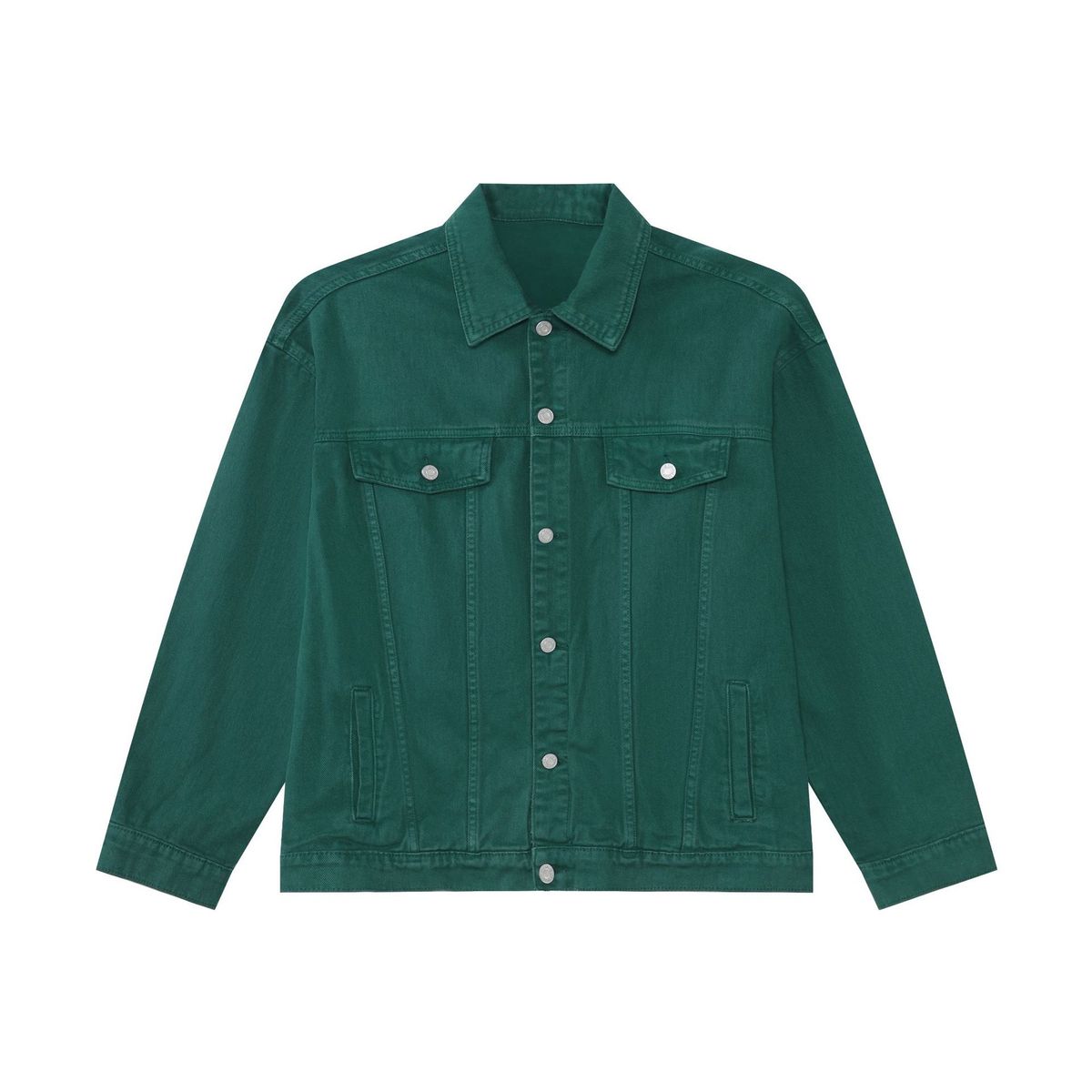 Men's Clothing Cotton Multi Color Denim Jacket Autumn And Winter New Loose Lapel Workwear Jacket_mkmklike.com