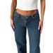 High-Waisted Straight Leg Jeans For Women - Vintage Stretch Denim Pants In 5 Colors (XS-6XL)_mkmklike.com