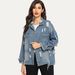 Women's Clothing Vintage Distressed Denim Jacket For Men & Women – Classic Blue Washed Cotton Blend With Comfort Fit (S/M/L)_mkmklike.com