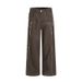 New American High Street 2025 Unisex Solid Color High-End Washed Design Men's Straight-Leg Jeans_mkmklike.com