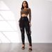 New European And American Ultra-high Waist Ripped Jeans Women's Tight-fit Slim-fit Skinny Leg Trendy Pants_mkmklike.com