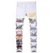 Men's Stretch Skinny Jeans With Unique White Graffiti Print, Comfortable Slim Fit Denim Pants For Casual Streetwear_mkmklike.com