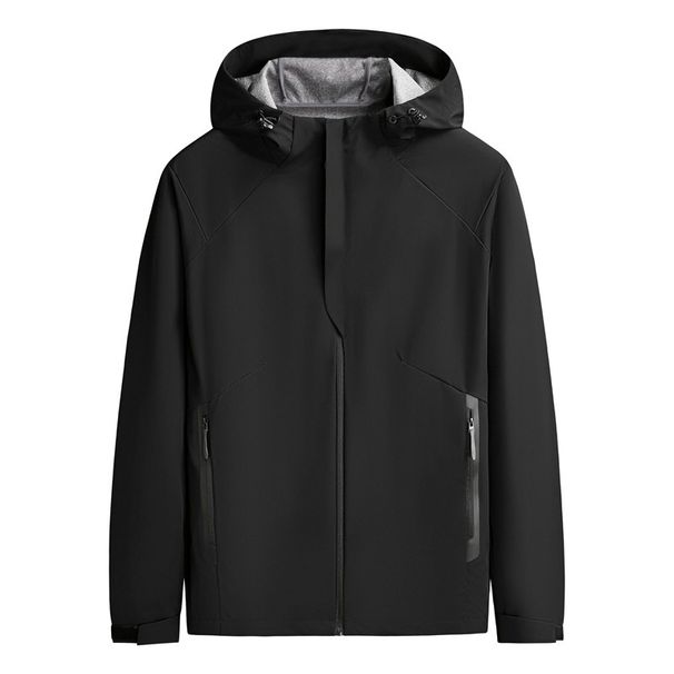 Lunar Apex 2024 Autumn New Youth Plus Size Sports Casual Hooded Jacket Men's Trendy Fat Windbreaker Coat_mkmklike.com
