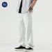 Pure Muqiu Clothing | Lyocell Ripped White Jeans Men's American Style Draped Loose Straight Casual Wide-Leg Pants_mkmklike.com