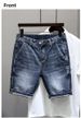 Men's Trendy Denim Shorts 2026 Loose Straight Leg Five Point Casual Summer Thin Mid-Length Niche Style Brand_mkmklike.com