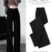 Black Jeans For Women, Autumn And Winter, Fleece-Lined, High Waist, Pear-Shaped Body, Thick Legs, Wide Hips, Slimming,_mkmklike.com