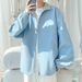 fitcheck Plaid Patchwork Jacket For Men, Spring And Autumn High Street Retro Design Top, American-style Turn-down Collar_mkmklike.com