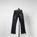 Men's Clothing Black Tassel Jeans, Style 507, Vintage Washed Distressed Long Jeans, 017_mkmklike.com