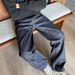 16oz Raw Selvedge Denim Jeans - Classic Straight Fit, Mid-Rise, Non-Stretch, Retro Indigo Blue For Men_mkmklike.com