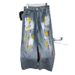 Women's Clothing Heavy Beaded Painted Worn Fashionable All Match Straight Wide Leg Pants_mkmklike.com