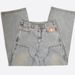 Men's Clothing Jeans High Waist Straight Loose Overalls Casual Trousers Personality Trendy Trousers_mkmklike.com