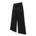 RO Style Dark Embroidered Slogan Oversized Wide Leg Cargo Pants Trendy Street Style Loose Flared Trousers for Men And Women_mkmklike.com
