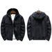 New Thickened Warm Men's Jacket Imitation Lamb Wool Integrated Fleece Denim Jacket_mkmklike.com