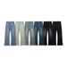 Men's Fleece Lined Flared Jeans - Retro High Waist Washed Denim Pants For Autumn & Winter, Comfortable & Stylish_mkmklike.com