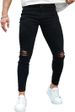 Mens Skinny Stretch Ripped Jeans Pants Men_mkmklike.com