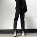 Nordmann Black Jeans Men's Autumn And Winter Style Loose Straight Buttoned Split High Street Trend American Retro Casual Pants_mkmklike.com