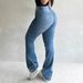 Women's High-Waisted Straight-Leg Jeans – Stretch Denim Pants (Slim Fit, Comfortable & Versatile For Spring/Summer, Office & Casual Wear)_mkmklike.com