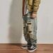 American Heavy Retro Jeans Men's Loose Straight Cone High Street Trend Old Ripped Pants Men's Autumn And Winter_mkmklike.com