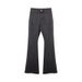 retro Denim Flared Pants For Women, High-waisted, Slim-fit, Straight-leg Black Trousers, European And American Style_mkmklike.com