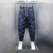 Men's Clothing Men's Trendy Versatile Stylish Loose Fitting Jogger Jeans Denim Harem Pants Spring Summer Style_mkmklike.com