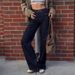 Trending Women's Jeans – Vintage Washed Blue | High Waist | Baggy Wide Leg | Distressed Details | Streetwear Staple_mkmklike.com