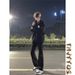 American Washed Micro Flared Jeans For Men's Summer Trend, Loose And Slimming Straight Leg , High Street Vibe Long_mkmklike.com