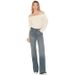 Women's Clothing Straight Leg Jeans - Mid Rise Cotton Stretch Denim Pants For Casual & Office Wear (Light Blue, XS-5XL)_mkmklike.com