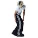 Men's Clothing European And American Style New Arrival: Fashionable Loose Fitting Wide Leg Men's And Women's Jeans With Side Zippers, Wholesale._mkmklike.com