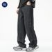Nordmann Muqiu Men's Clothing | Autumn New Trendy Brand Retro Patchwork Jeans Men Loose Straight Drape Casual Wide-Leg Pants_mkmklike.com
