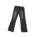 Vintage Black Washed Denim Flare Jeans – Retro 70s Inspired Clean Fit With Straight-Leg Opening (Unisex S-Xl)_mkmklike.com